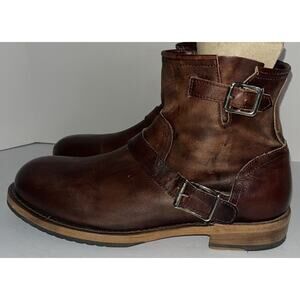 FREEBIRD Railroad‎ Rugged Distressed Full-Grain Leather Boot Size 11 Mens